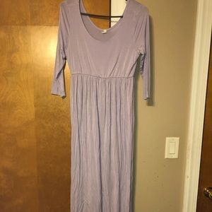 Lavender maxi dress size M
